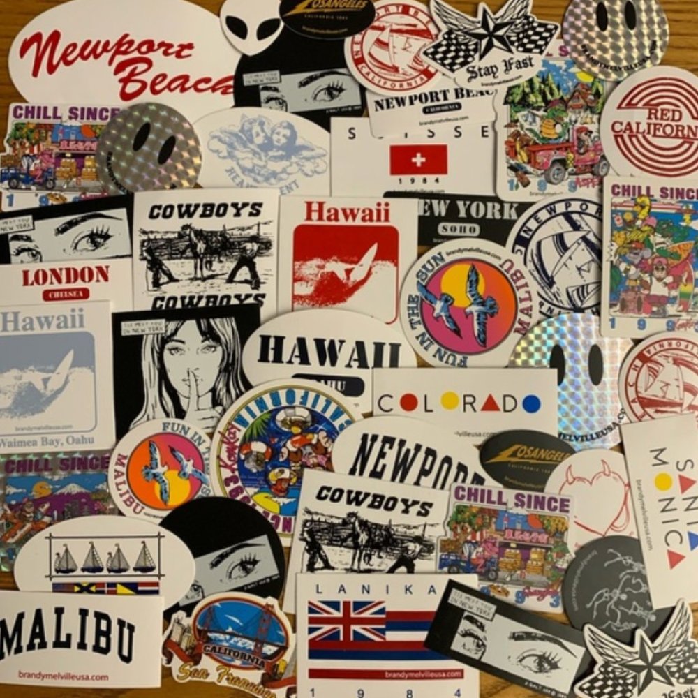 COPY - 20 Brandy Melville stickers